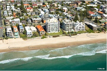 Aerial Photo Mermaid Beach QLD Aerial Photography