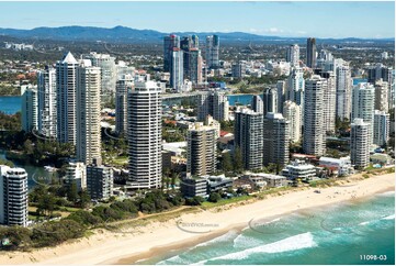 Aerial Photo of Main Beach QLD Aerial Photography