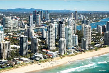 Aerial Photo of Main Beach QLD Aerial Photography