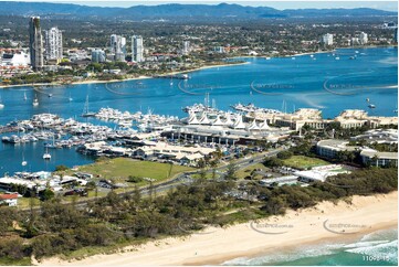 Aerial Photo of Main Beach QLD Aerial Photography