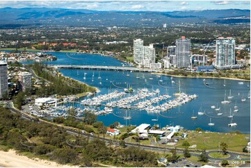 Aerial Photo of Main Beach QLD Aerial Photography