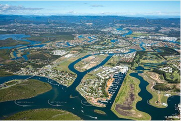 Aerial Photo Hope Island QLD Aerial Photography