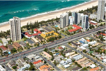 Aerial Photo Burleigh Heads QLD Aerial Photography