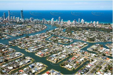 Aerial Photo Broadbeach Waters QLD Aerial Photography