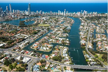 Aerial Photo Isle of Capri QLD Aerial Photography