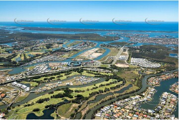 Aerial Photo Hope Island QLD Aerial Photography