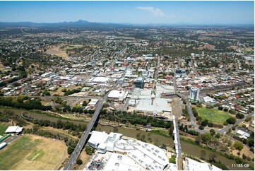 Aerial Photo Ipswich CBD QLD Aerial Photography