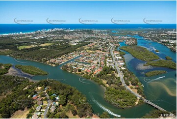 Aerial Photo Tweed Heads West NSW Aerial Photography