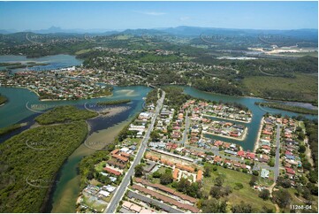 Aerial Photo Tweed Heads West NSW Aerial Photography