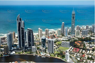 Aerial Photo Surfers Paradise QLD Aerial Photography