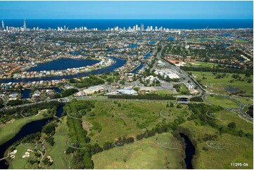 Aerial Photo Carrara QLD Aerial Photography