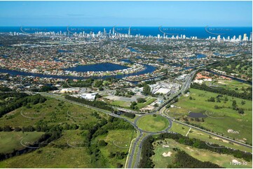 Aerial Photo Carrara QLD Aerial Photography