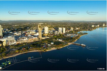 Gold Coast Aquatic Centre at Dawn QLD Aerial Photography