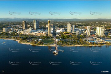 Gold Coast Aquatic Centre at Dawn QLD Aerial Photography