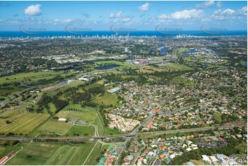 Aerial Photo Carrara QLD Aerial Photography