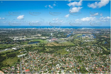 Aerial Photo Carrara QLD Aerial Photography