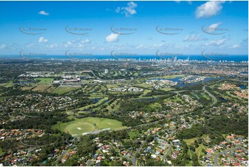 Aerial Photo Carrara QLD Aerial Photography