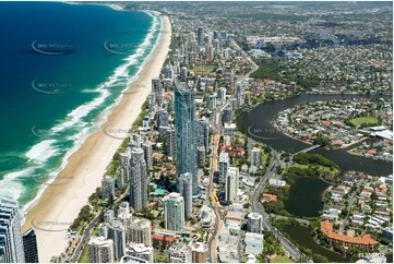 Aerial Photo Surfers Paradise QLD Aerial Photography