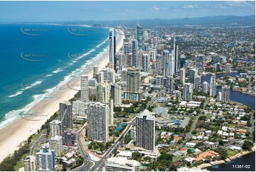 Aerial Photo Surfers Paradise QLD Aerial Photography