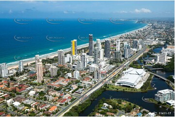 Aerial Photo Broadbeach QLD Aerial Photography