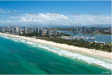 Aerial Photo Main Beach QLD Aerial Photography