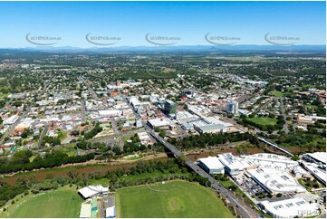 Aerial Photo Ipswich CBD QLD Aerial Photography