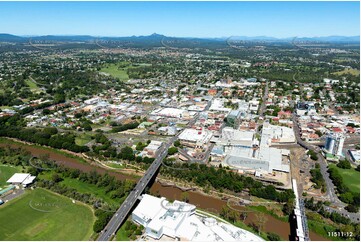 Aerial Photo Ipswich CBD QLD Aerial Photography