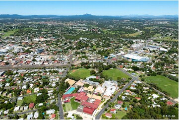 Aerial Photo Ipswich CBD QLD Aerial Photography