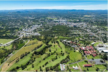 Aerial Photo Ipswich CBD QLD Aerial Photography