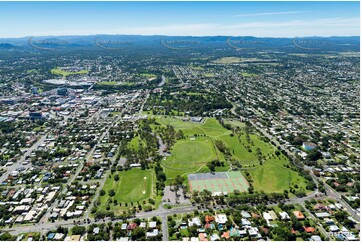 Aerial Photo Ipswich CBD QLD Aerial Photography