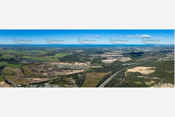 Panoramic Aerial Photo Pimpama QLD Aerial Photography