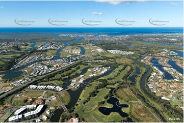 Aerial Photo Hope Island QLD Aerial Photography