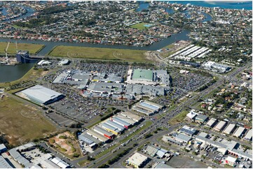 Aerial Photo Biggera Waters QLD Aerial Photography