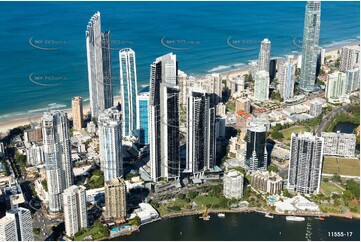 Panoramic Photo Of Surfers Paradise QLD Aerial Photography