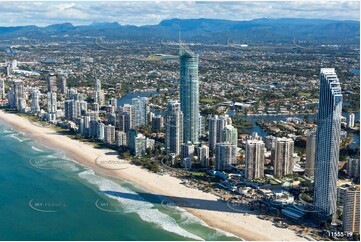 Panoramic Photo Of Surfers Paradise QLD Aerial Photography