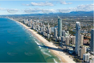 Panoramic Photo Of Surfers Paradise QLD Aerial Photography