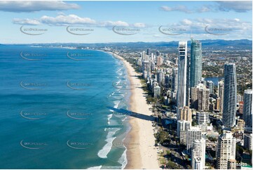 Panoramic Photo Of Surfers Paradise QLD Aerial Photography