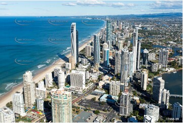 Panoramic Photo Of Surfers Paradise QLD Aerial Photography