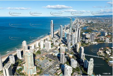 Panoramic Photo Of Surfers Paradise QLD Aerial Photography