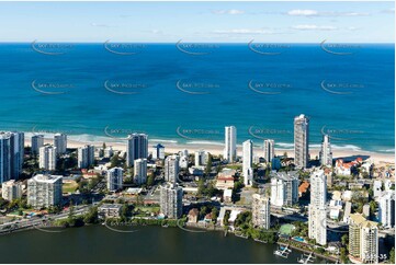 Panoramic Photo Of Surfers Paradise QLD Aerial Photography