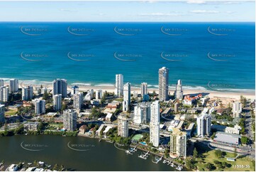 Panoramic Photo Of Surfers Paradise QLD Aerial Photography