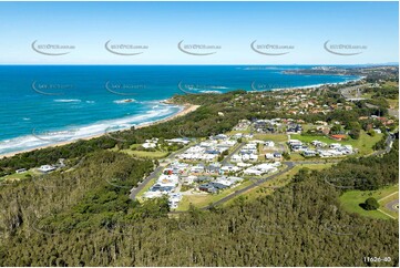 Aerial Photo Sapphire Beach NSW Aerial Photography