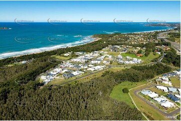 Aerial Photo Sapphire Beach NSW Aerial Photography