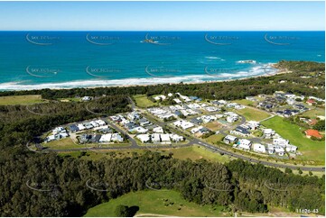 Aerial Photo Sapphire Beach NSW Aerial Photography