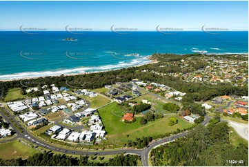 Aerial Photo Sapphire Beach NSW Aerial Photography