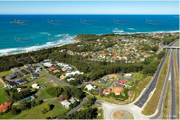 Aerial Photo Sapphire Beach NSW Aerial Photography