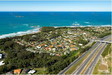 Aerial Photo Sapphire Beach NSW Aerial Photography