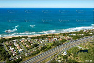 Aerial Photo Sapphire Beach NSW Aerial Photography