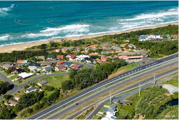 Aerial Photo Sapphire Beach NSW Aerial Photography