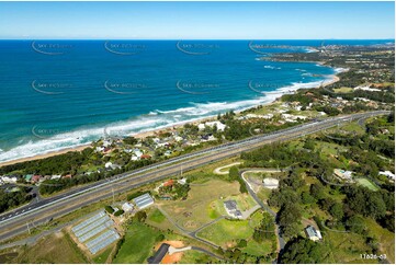 Aerial Photo Sapphire Beach NSW Aerial Photography